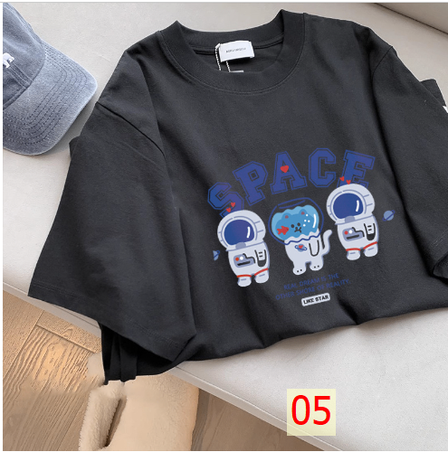 24HA253.09 - ÁO PHÔNG COTTON NỮ