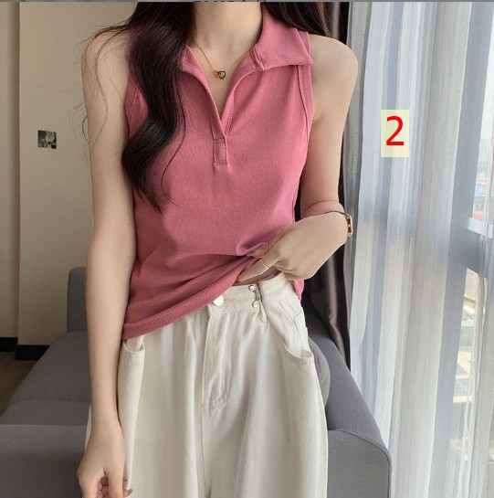 24HH253.04 - 🅾️ÁO BA LỖ CỔ BẺ
