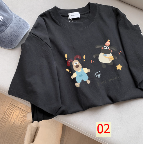24HA253.09 - ÁO PHÔNG COTTON NỮ