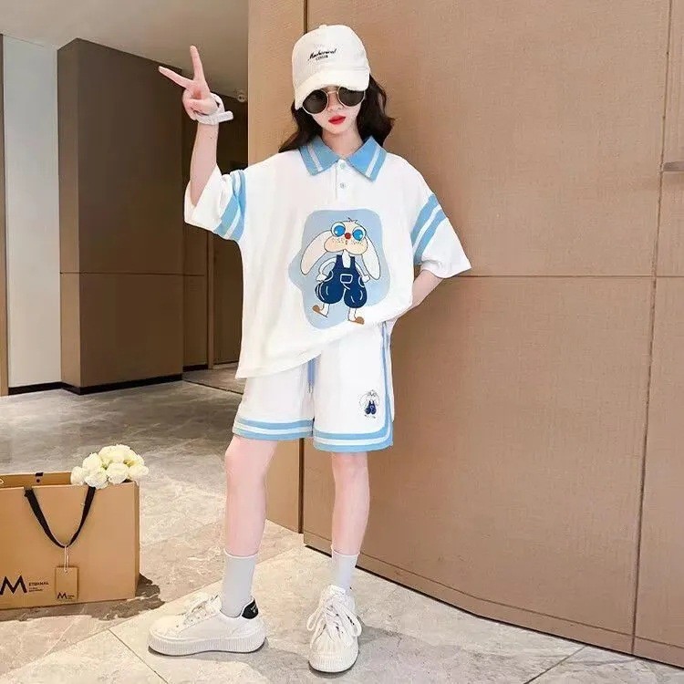 24HA253.07 - BỘ POLO THỂ THAO CHO BÉ