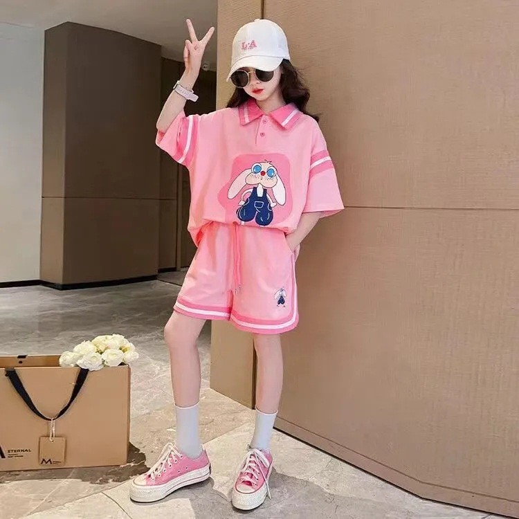 24HA253.07 - BỘ POLO THỂ THAO CHO BÉ
