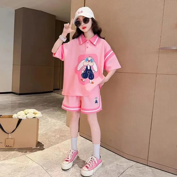 24HA253.07 - BỘ POLO THỂ THAO CHO BÉ