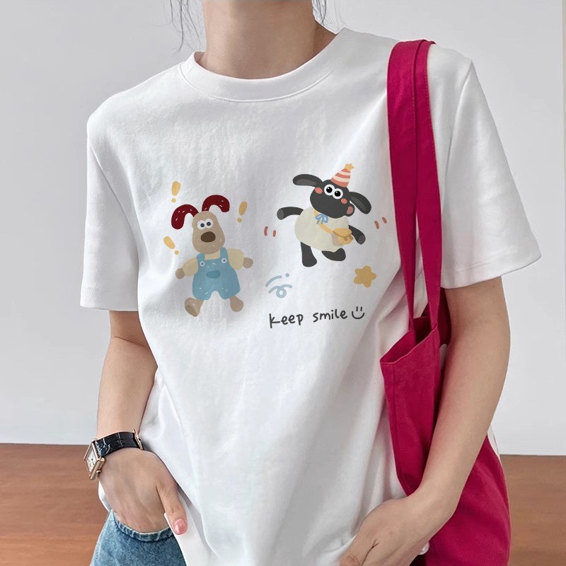 24HA253.09 - ÁO PHÔNG COTTON NỮ