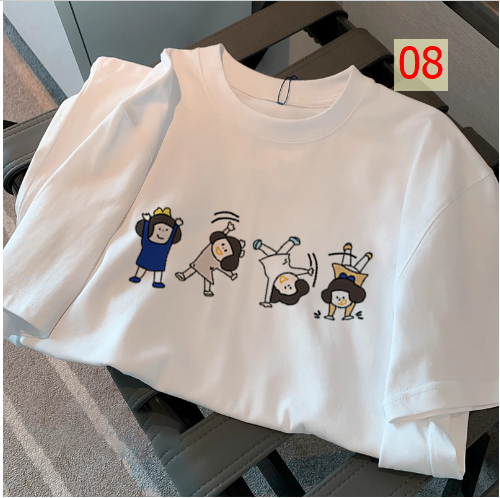 24HA253.09 - ÁO PHÔNG COTTON NỮ