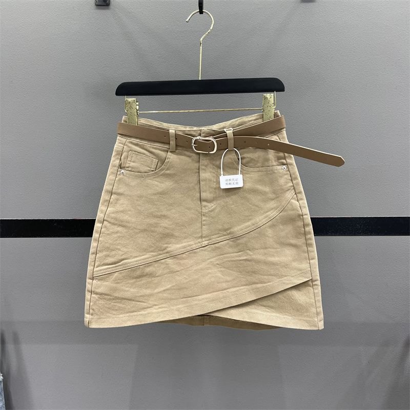 24HH263.13 - CHÂN VÁY DÁNG CHỮ A VẠT CHÉO