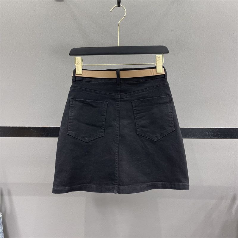 24HH263.13 - CHÂN VÁY DÁNG CHỮ A VẠT CHÉO