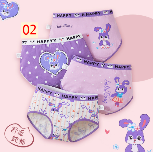 24HH273.08 - SET 4 QUẦN CHIP BÉ GÁI