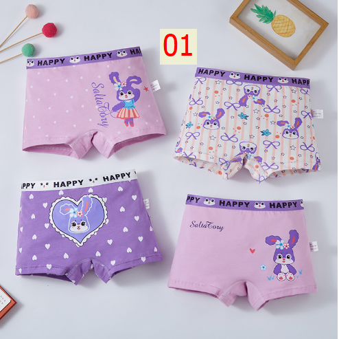 24HH273.08 - SET 4 QUẦN CHIP BÉ GÁI