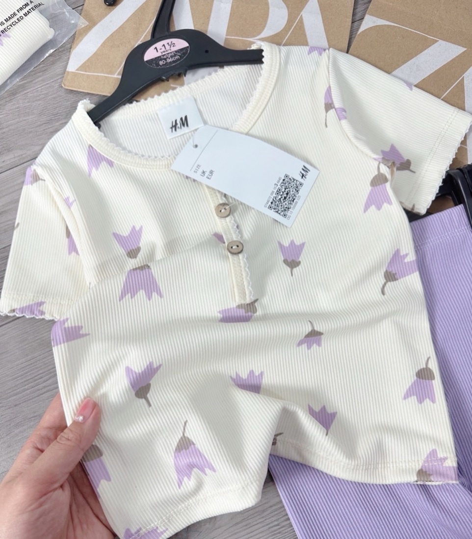 24HAVN01.283 - SÉT 2 BỘ TĂM CỘC TAY TIỂU THƯ PASTEL