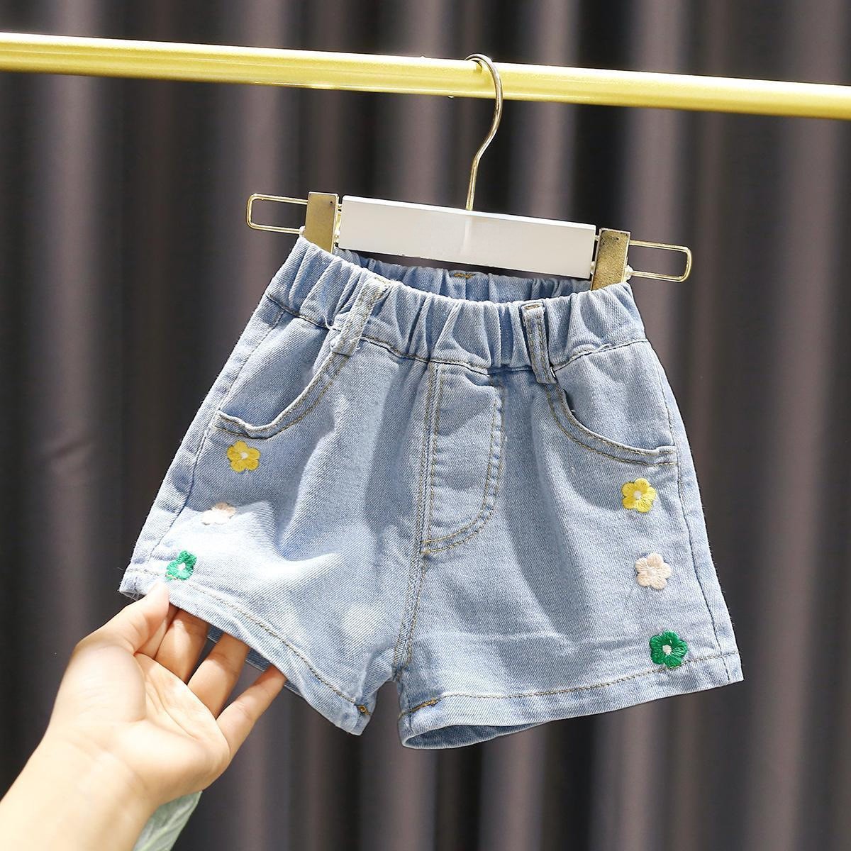 24HH283.15 - QUẦN SHORT JEAN BÉ GÁI