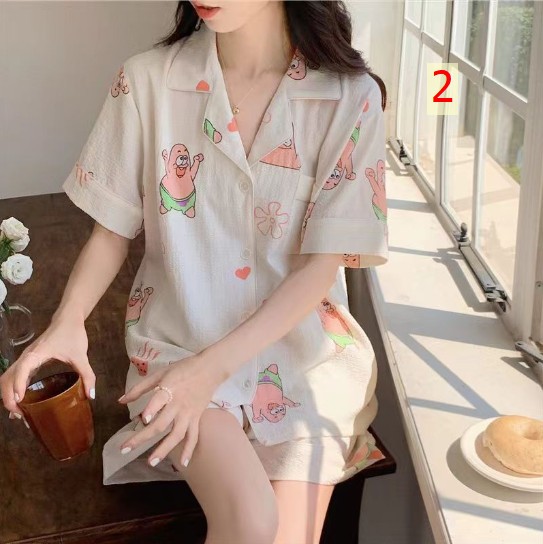 24HH283.04 - BỘ MẶC NHÀ PIZAMA