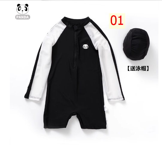 24HA283.04 - BỘ BƠI DÀI TAY BÉ TRAI