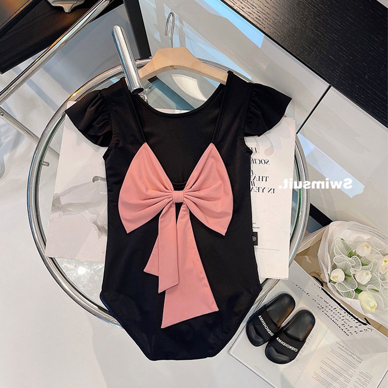 24HA293.02 - BIKINI PHỐI NƠ LƯNG CHO BÉ GÁI