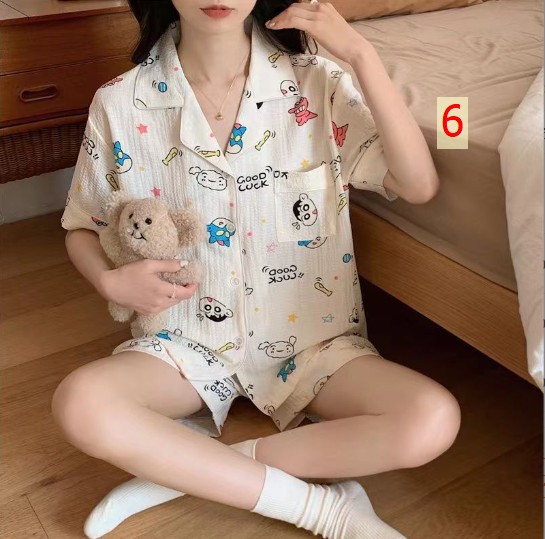 24HH283.04 - BỘ MẶC NHÀ PIZAMA