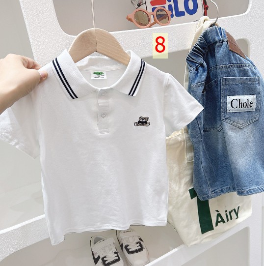 24HH293.15 - BST ÁO POLO CAO CẤP CHO BÉ