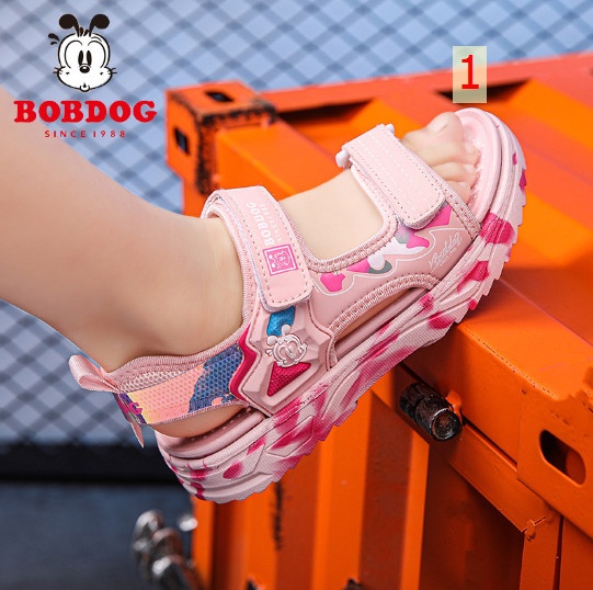 24HH293.01 - SANDAL QUAI DÁN BÉ TRAI BÉ GÁI HÃNG BOBDOG