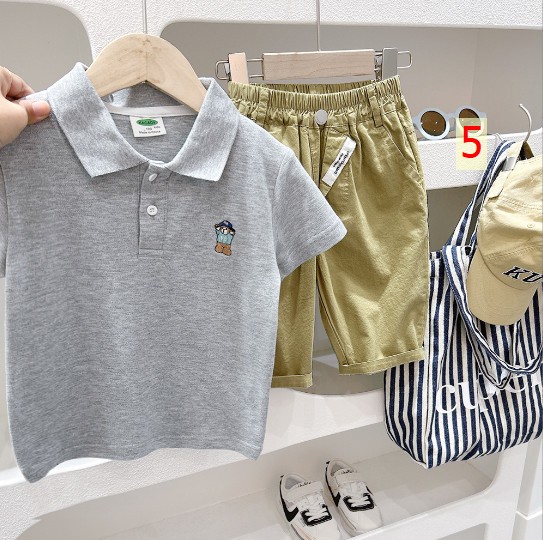 24HH293.15 - BST ÁO POLO CAO CẤP CHO BÉ