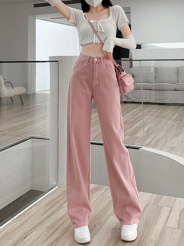 24HH293.06 - QUẦN JEAN HỒNG