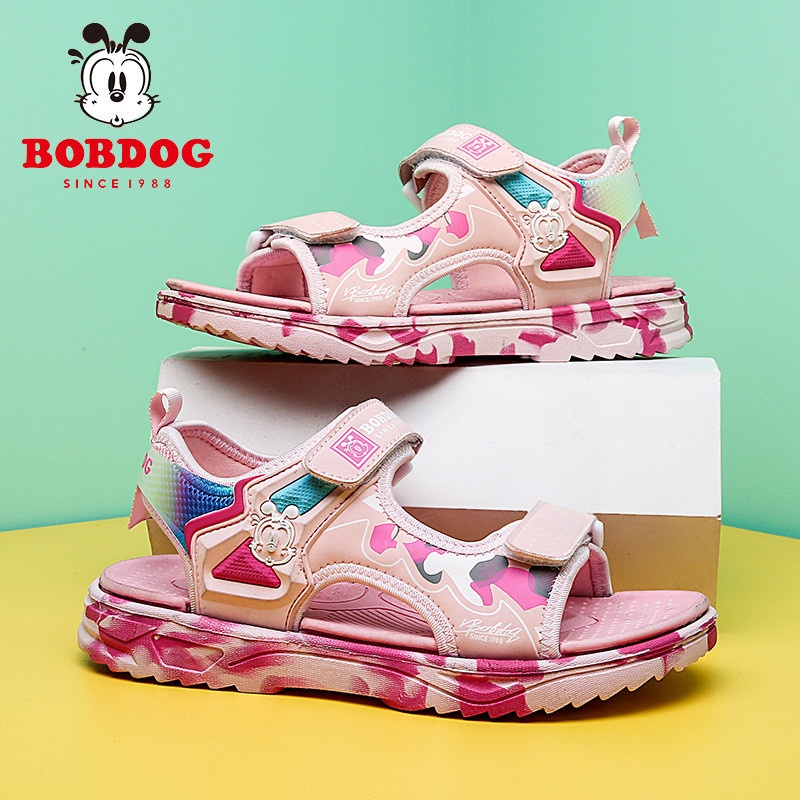 24HH293.01 - SANDAL QUAI DÁN BÉ TRAI BÉ GÁI HÃNG BOBDOG