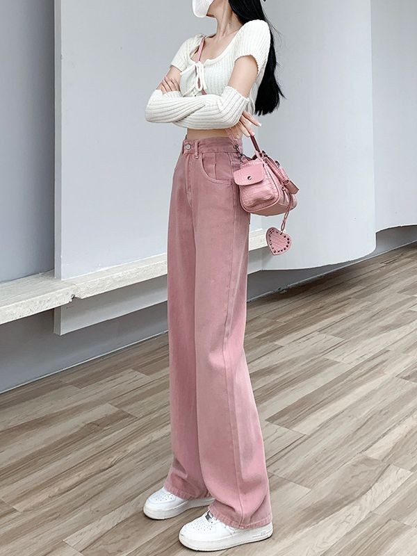 24HH293.06 - QUẦN JEAN HỒNG