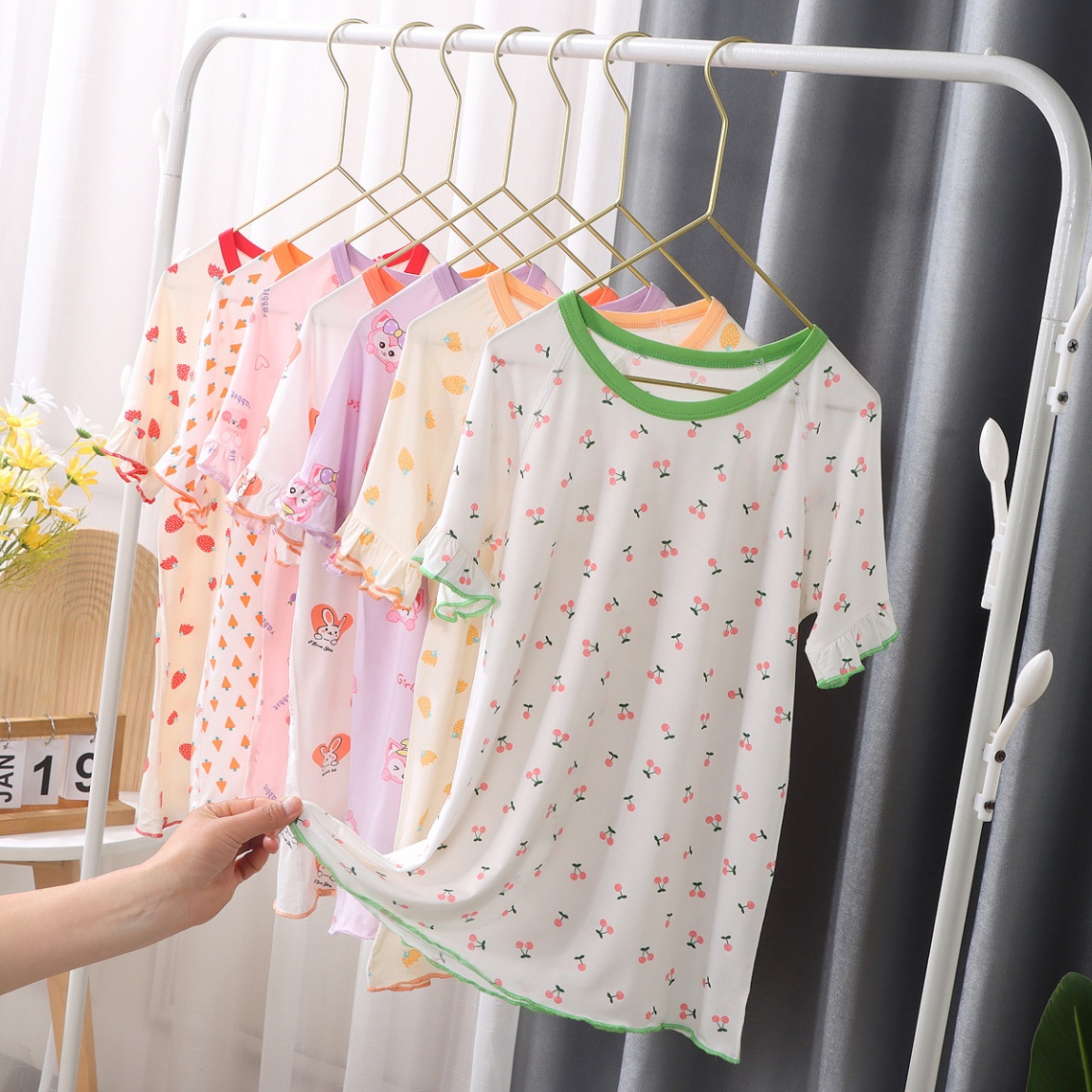 24HH84.02 - VÁY NGỦ DỄ THƯƠNG BÉ GÁI