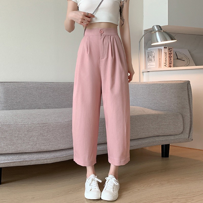 24HH303.03 - QUẦN VẢI SUÔNG NỮ