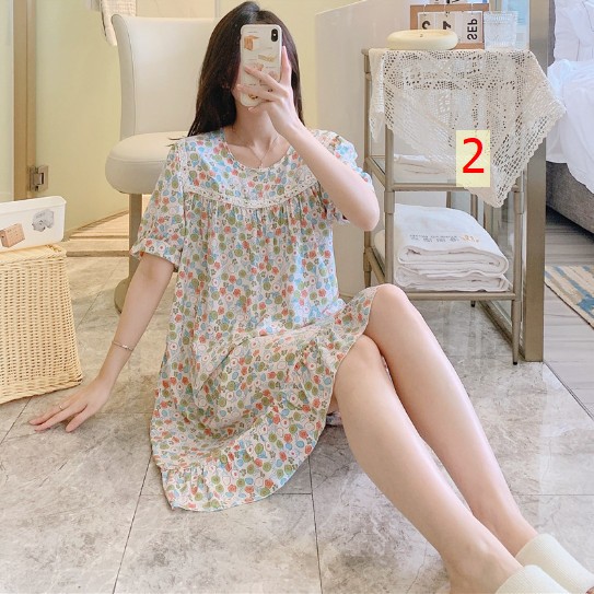 24HH313.03 - VÁY LANH LỤA SIÊU MÁT