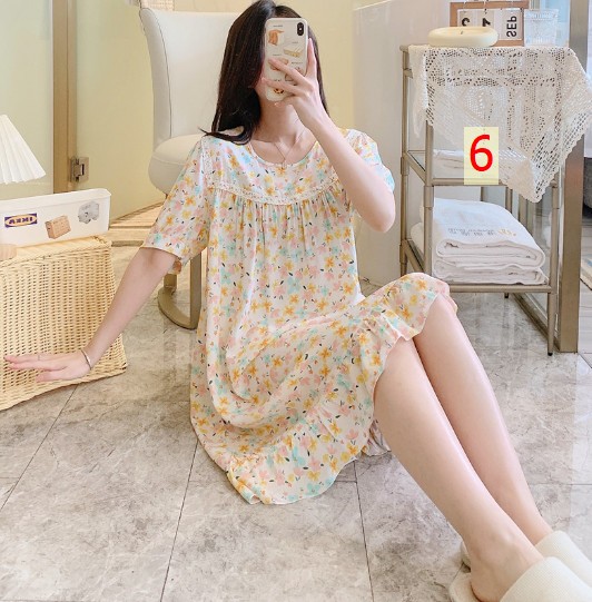 24HH313.03 - VÁY LANH LỤA SIÊU MÁT