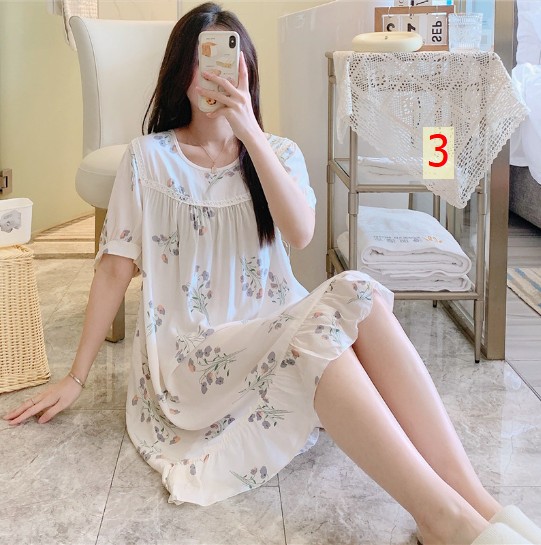 24HH313.03 - VÁY LANH LỤA SIÊU MÁT