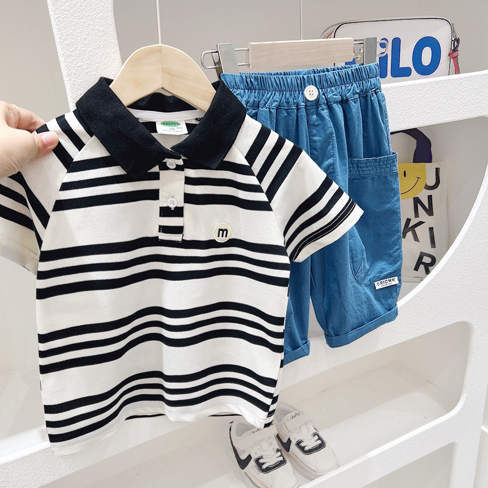 24HH313.01 - ÁO POLO BÉ TRAI HÀNG KACADY