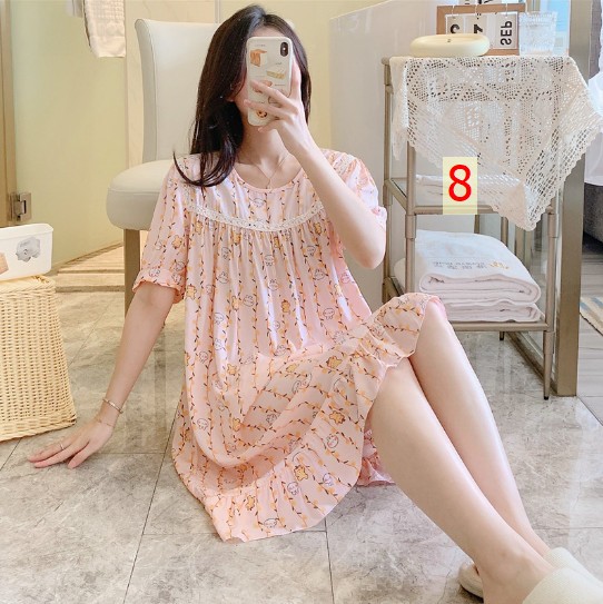 24HH313.03 - VÁY LANH LỤA SIÊU MÁT