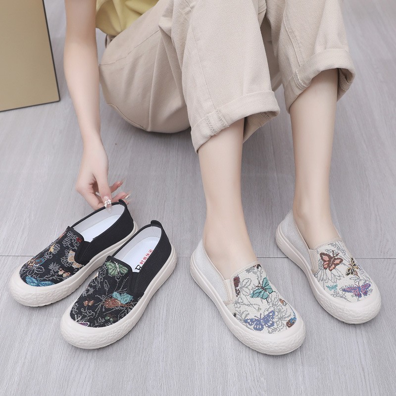 24HA313.13 - GIÀY VẢI NỮ