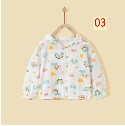 24HH14.02 - ÁO KHOÁC MỎNG CHỐNG NẮNG CHO BÉ