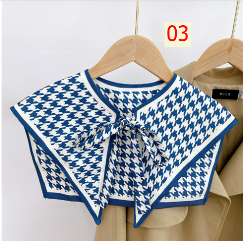24HH24.06 - KHĂN CHOÀNG GIẢ CỔ ÁO