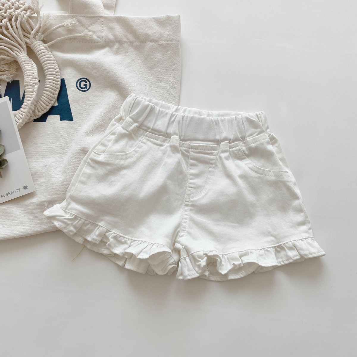 24HA24.09 - QUẦN SHORT DENIM 2 MÀU BÉ GÁI
