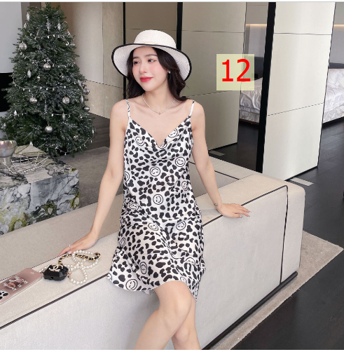 24HH24.09 - VÁY LỤA 2 DÂY QCCC