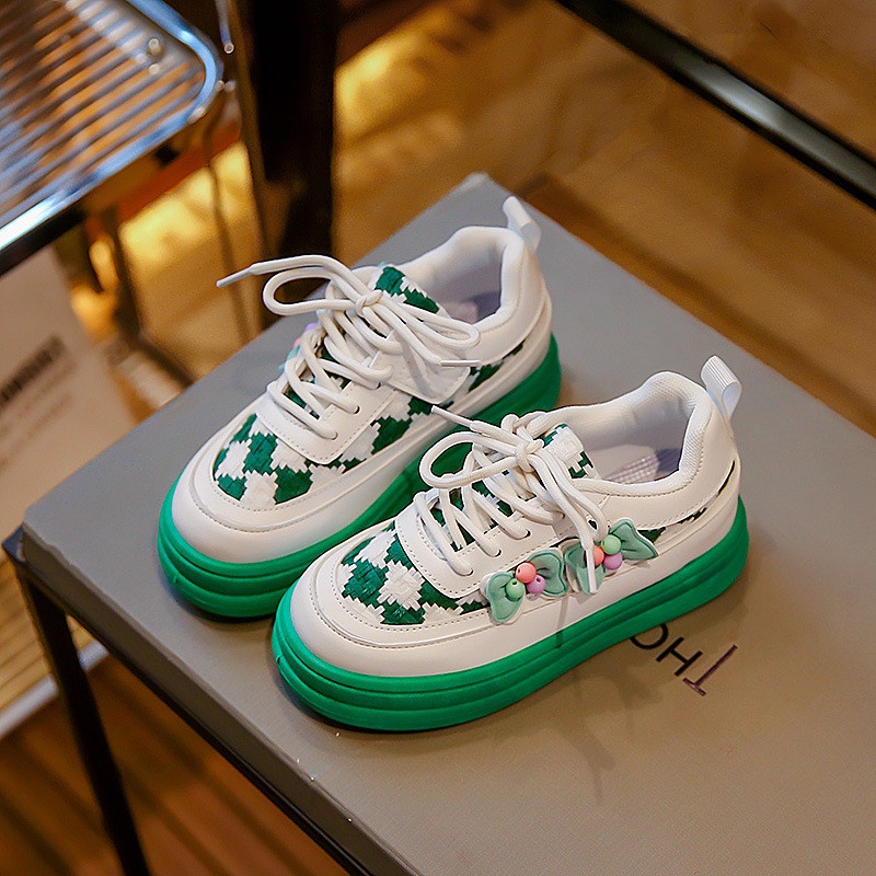 24HA34.08 - GIẦY SNEAKER BÉ GÁI