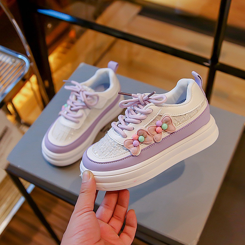 24HA34.08 - GIẦY SNEAKER BÉ GÁI