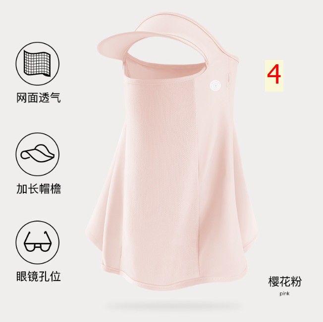 24HA34.12 - KHẨU TRANG CHỐNG NẮNG KÈM MŨ NGĂN TIA UV
