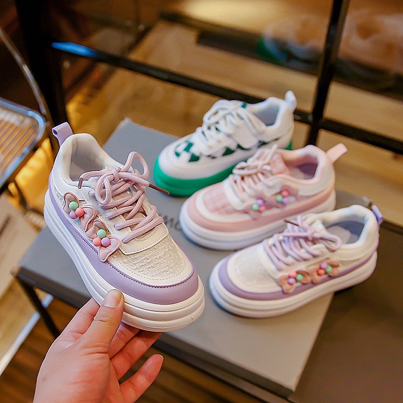 24HA34.08 - GIẦY SNEAKER BÉ GÁI