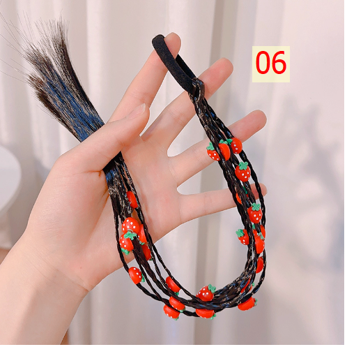 24HA44.18 - SET 2 BÍM TÓC ĐÍNH HOẠ TIẾT BÉ GÁI