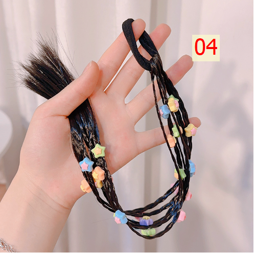 24HA44.18 - SET 2 BÍM TÓC ĐÍNH HOẠ TIẾT BÉ GÁI