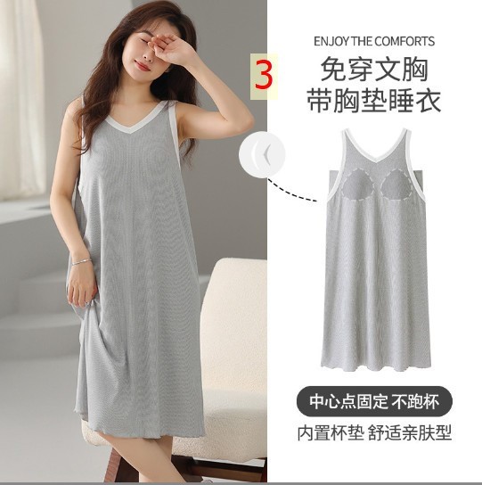 24HH44.03 - VÁY NGỦ 2 DÂY NỮ