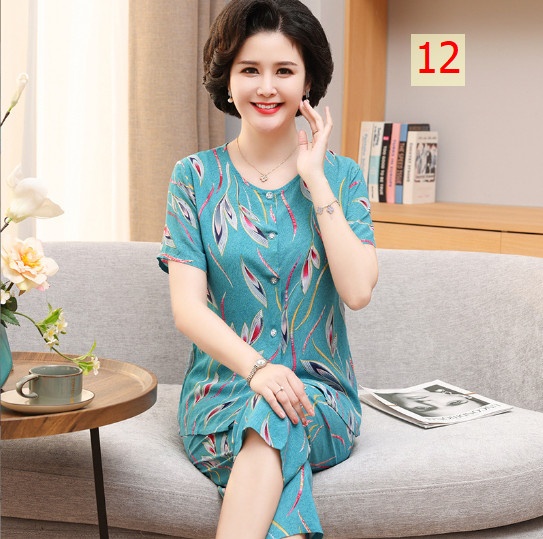 24HH44.02 - BỘ MẶC NHÀ TRUNG NIÊN