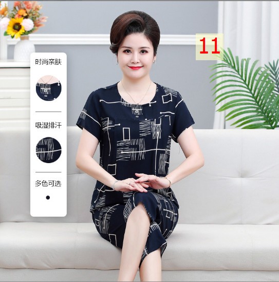 24HH44.08 - BỘ MẶC NHÀ TRUNG NIÊN