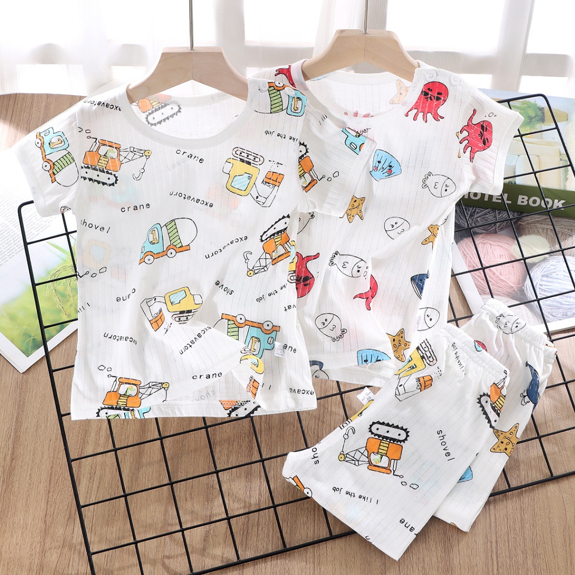 24HA44.06 - SET 2 BỘ COTTON TRE QC