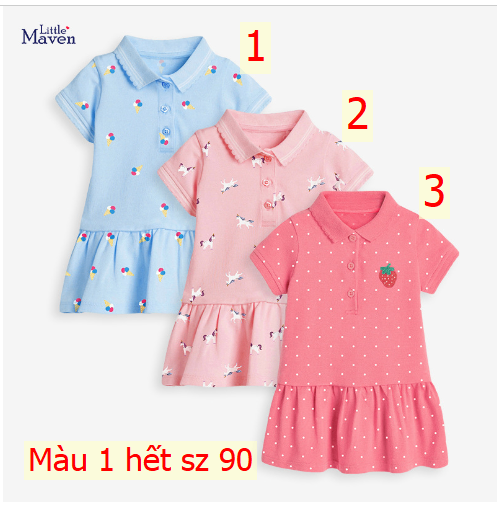 24HA54.05 - VÁY POLO LITTLE MAVEN