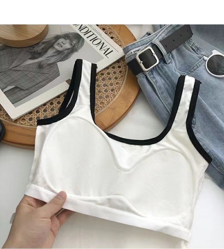 24HH64.05 - SET 2 ÁO CROPTOP SÁT NÁCH KÈM BRA