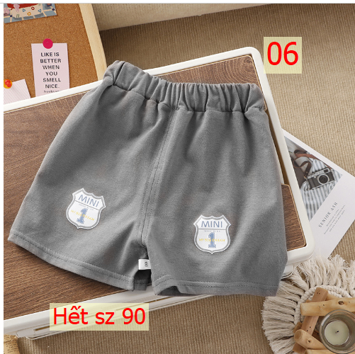 24HH64.01 - QUẦN SHORT CUTE CHO BÉ