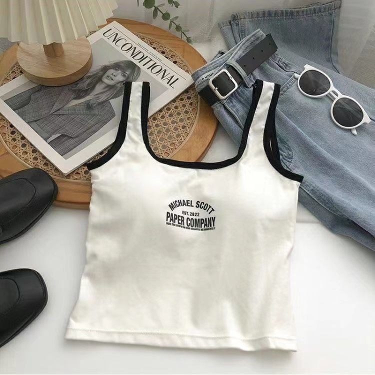 24HH64.05 - SET 2 ÁO CROPTOP SÁT NÁCH KÈM BRA